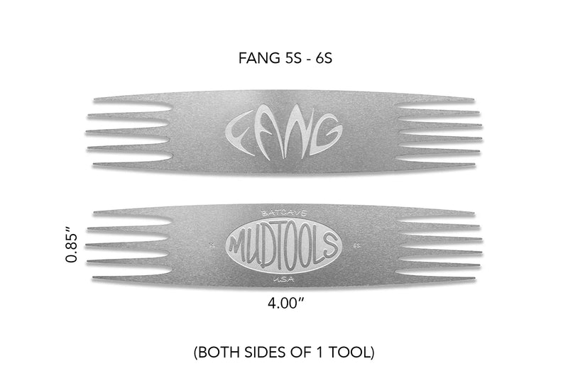 Mudtools FANG Small Stainless Steel Scoring Tools