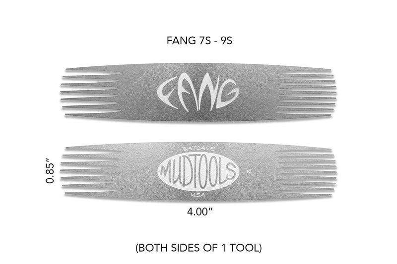 Mudtools FANG Small Stainless Steel Scoring Tools